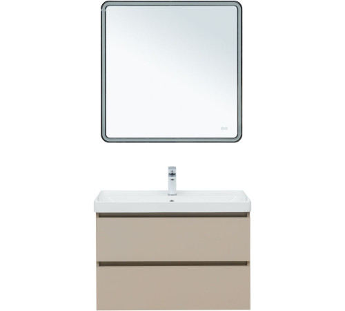 Тумба под раковину Aquanet Вега 2.0 80 бежевый