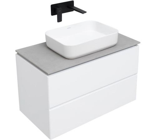 Тумба под раковину Allen Brau Infinity 85 1.21001.WM белый матовый