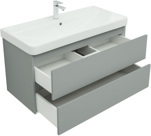 Тумба под раковину Aquanet Вега 2.0 100 мисти грин