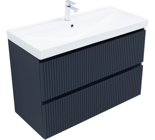 Тумба под раковину Aquanet Джейн (Flat) 100 маренго