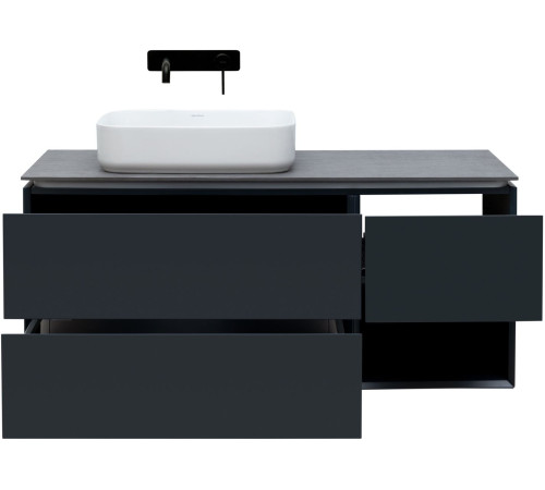 Тумба под раковину Allen Brau Infinity 120 1.21005.AM L антрацит матовый