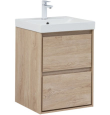 Тумба под раковину Aquanet Милан 50 дуб светлый