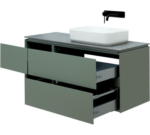 Тумба под раковину Allen Brau Infinity 120 1.21007.CGM R олива матовый