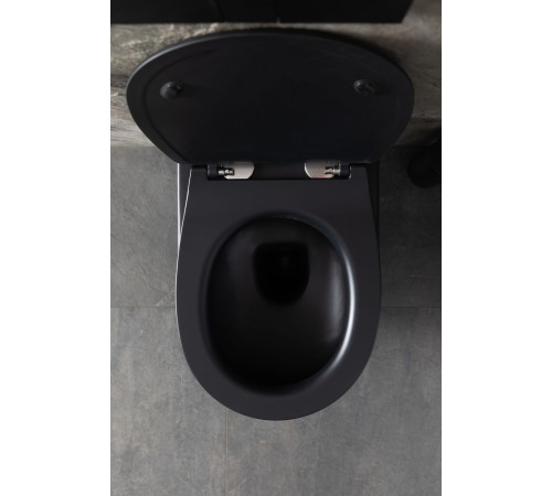Чаша подвесного унитаза Allen Brau Reality 4.32006.31 черный матовый