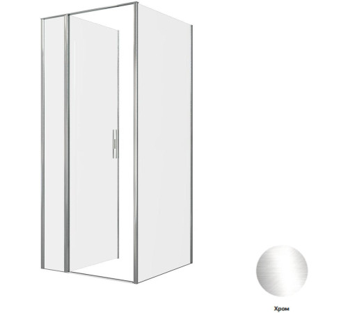 Душевой уголок Allen Brau Priority 90x90 3.31025.00 + 3.31043.00 хром