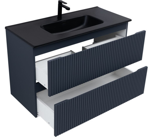 Тумба под раковину Aquanet Джейн (Flat) 100 маренго