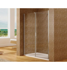 Душевая дверь Aquanet Cinetic 170, прозрачное стекло (AE12-N-80H190U-CT + AE12-F-90H190U-CT)