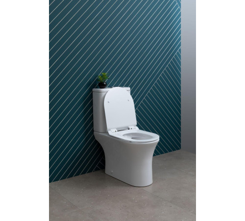 Чаша напольного унитаза Aquanet Rimless Roll 2-C CL-12289