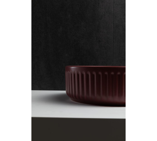 Раковина накладная Allen Brau Fantasy Line 36 4.11032.BD бордо