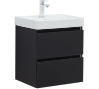 Тумба под раковину Aquanet Вега 2.0 50 черный