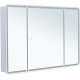 Зеркальный шкаф Aquanet Оптима 120 с LED подсветкой
