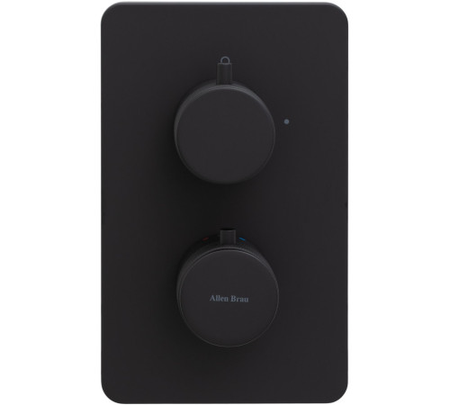 Смеситель для душа Allen Brau Priority 5.31113-31 (с внутренней частью, 1 выход) черный матовый