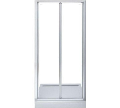 Душевая дверь Aquanet Alfa NAA6422 80, прозрачное стекло