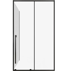 Душевой уголок Allen Brau Fantasy 120x100 3.11006.31 + 3.11014.31 черный матовый