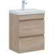 Тумба под раковину Aquanet Нота New 50 дуб светлый
