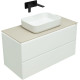 Тумба под раковину Allen Brau Infinity 100 1.21003.WM белый матовый