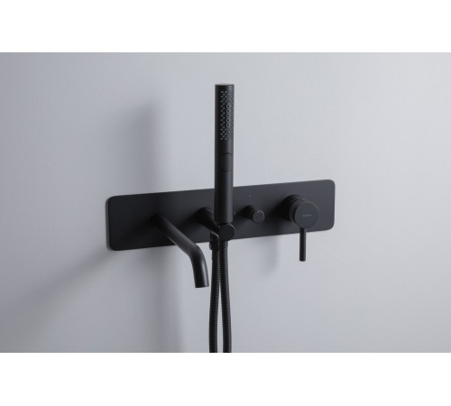 Смеситель для ванны Allen Brau Priority 5.31A05-31 (с внутренней частью) черный матовый