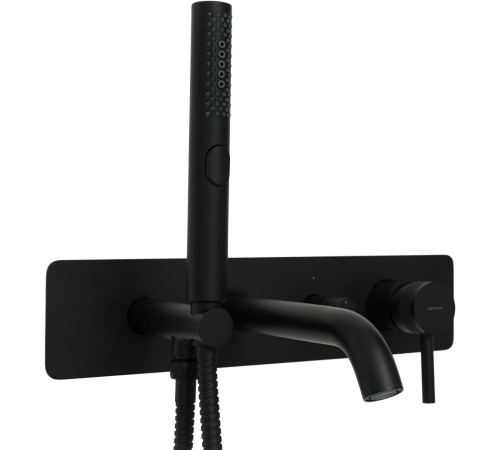 Смеситель для ванны с душем Allen Brau Priority 5.31006-31 (с внутренней частью) черный матовый