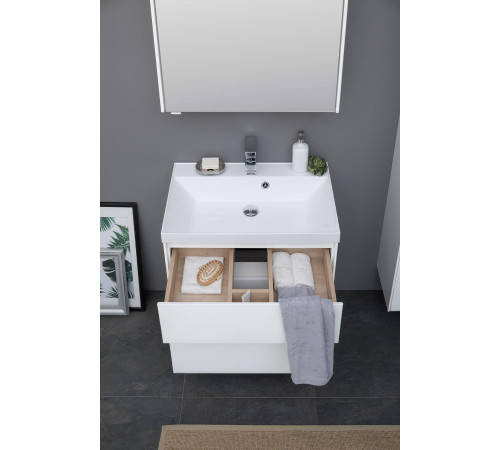 Мебель для ванной Aquanet Гласс 70 белый