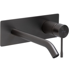 Смеситель для раковины Allen Brau Priority 4.0 5.31D03-MG (с внутренней частью) графит браш