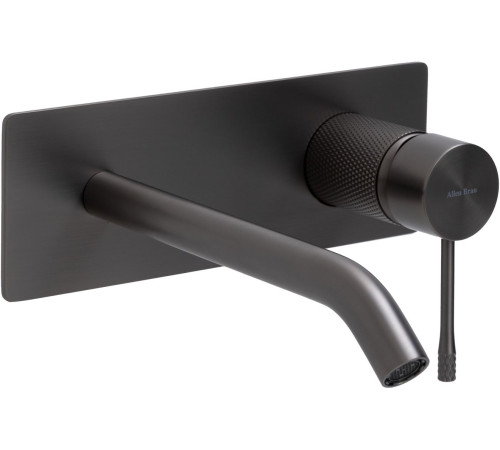 Смеситель для раковины Allen Brau Priority 4.0 5.31D03-MG (с внутренней частью) графит браш