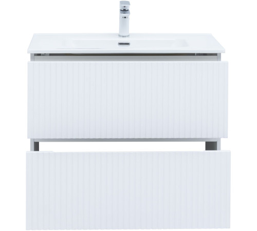 Тумба под раковину Aquanet Джейн 80 белый матовый