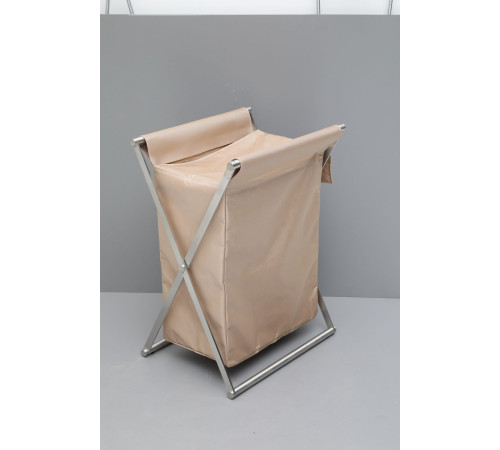 Корзина для белья Allen Brau Priority сталь/бежевый