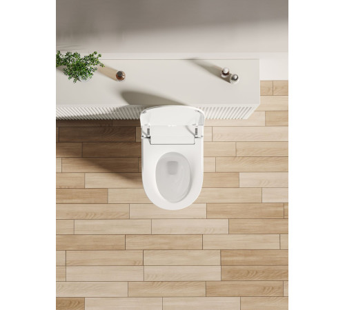 Унитаз подвесной Allen Brau Smart 4.I1001.20 белый, с функцией биде