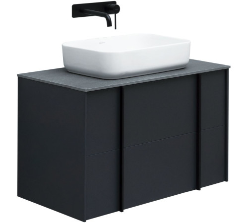 Тумба под раковину Allen Brau Reality 80 1.32005.AM антрацит матовый