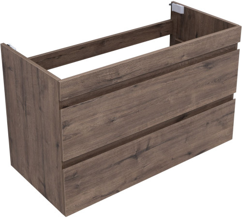 Тумба под раковину Aquanet Нота New 100 дуб веллингтон табак