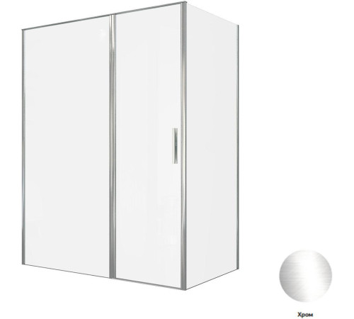 Душевой уголок Allen Brau Priority 160x90 3.31037.00 + 3.31043.00 хром