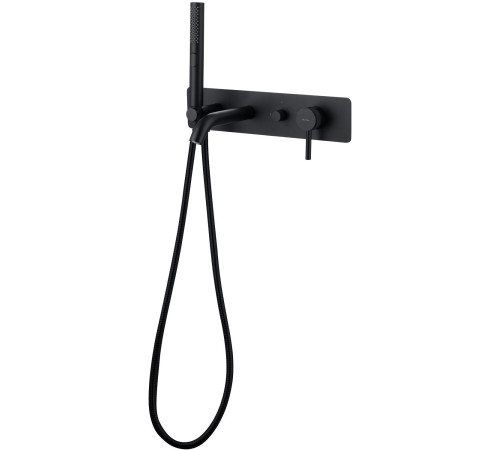 Смеситель для ванны с душем Allen Brau Priority 5.31006-31 (с внутренней частью) черный матовый