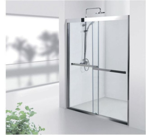 Душевая дверь Aquanet Delta NPD6122 140, прозрачное стекло