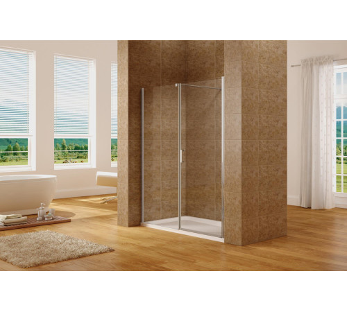 Душевая дверь Aquanet Cinetic AE12-N-90H190U-CT 900, прозрачное стекло