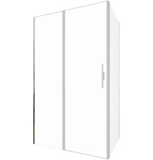 Душевой уголок Allen Brau Priority 120x100 3.31032.BA + 3.31047.BA серебро браш