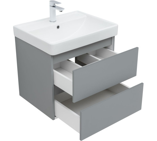 Тумба под раковину Aquanet Вега 2.0 60 мисти грин