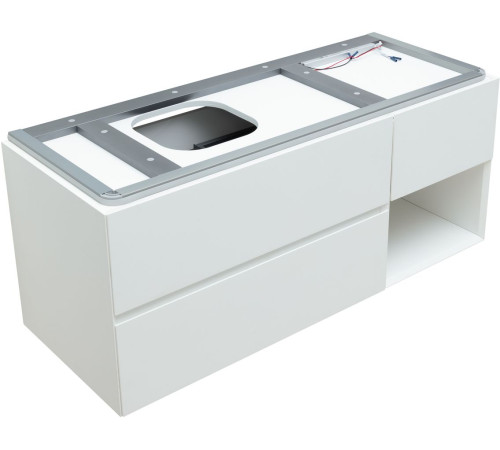Тумба под раковину Allen Brau Infinity 120 1.21005.WM L белый матовый