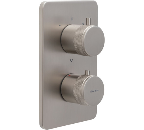 Смеситель для ванны Allen Brau Priority 5.31314-BN (с внутренней частью, 3 выхода) никель браш