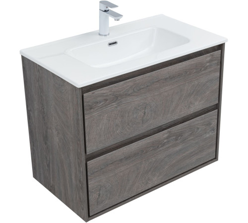 Тумба под раковину Aquanet Милан 80 дуб рошелье