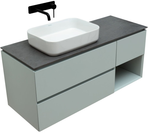 Тумба под раковину Allen Brau Infinity 120 1.21005.PWM L папирус матовый