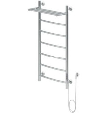 Полотенцесушитель электрический Aquanet Romeo 100х50 Тэн справа, с полкой