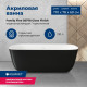 Акриловая ванна Aquanet Family Fine 170x78 95778-GW-MB