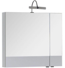 Зеркальный шкаф Aquanet Верона 75 белый