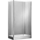 Душевой уголок Aquanet Alfa NAA1131 120x80, прозрачное стекло