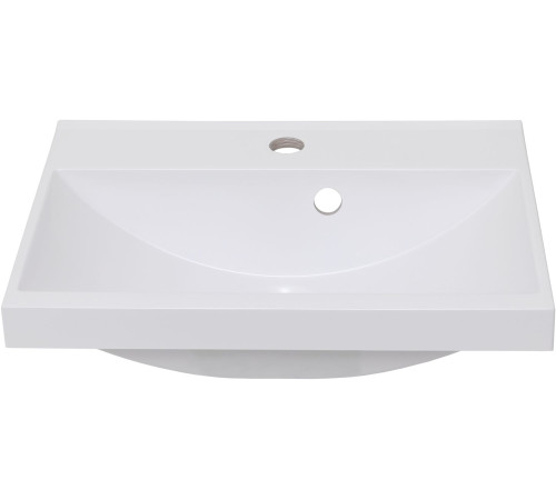 Тумба под раковину Aquanet Тренд 50 дуб рустикальный/белый сатин