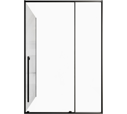 Душевой уголок Allen Brau Fantasy 140x90 3.11008.31 + 3.11013.31 черный матовый