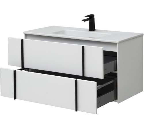 Тумба под раковину Allen Brau Reality 100 1.32007.WM белый матовый