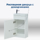 Тумба под раковину Aquanet Нота 40 L (Moduo) белый