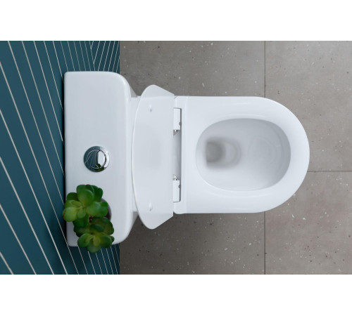 Чаша напольного унитаза Aquanet Rimless Roll 2-C CL-12289