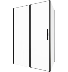 Душевой уголок Allen Brau Priority 140x100 3.31036.BBA + 3.31048.BBA черный браш